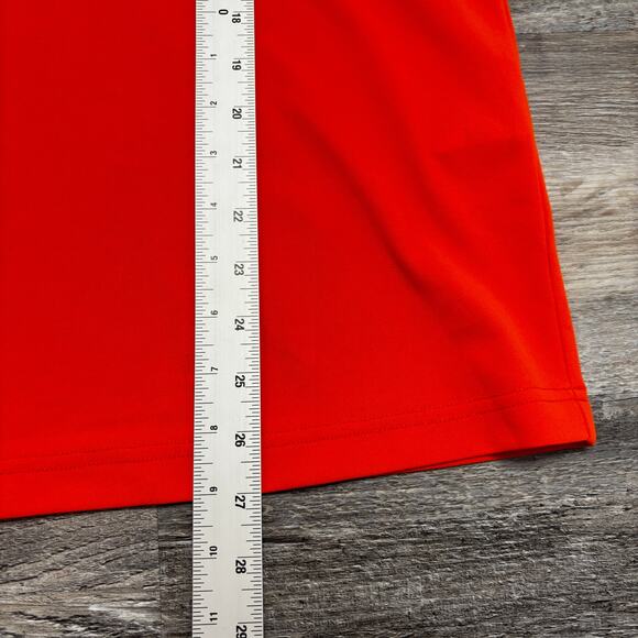 Louis Castel Orange Gray Mens XL 1/4 Button Performance Golf‎ Stretch Polo Mens - Picture 7 of 10